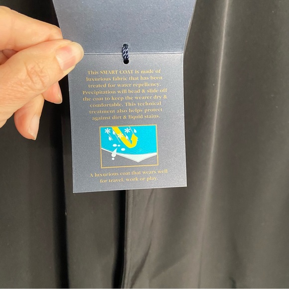 Hart Schaffner Marx Hartsdale Water Resistant All Weather Coat, NWT, size 46L. - Picture 8 of 13